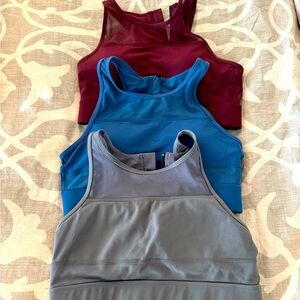 Lot of 3 size M Zyia sports bras